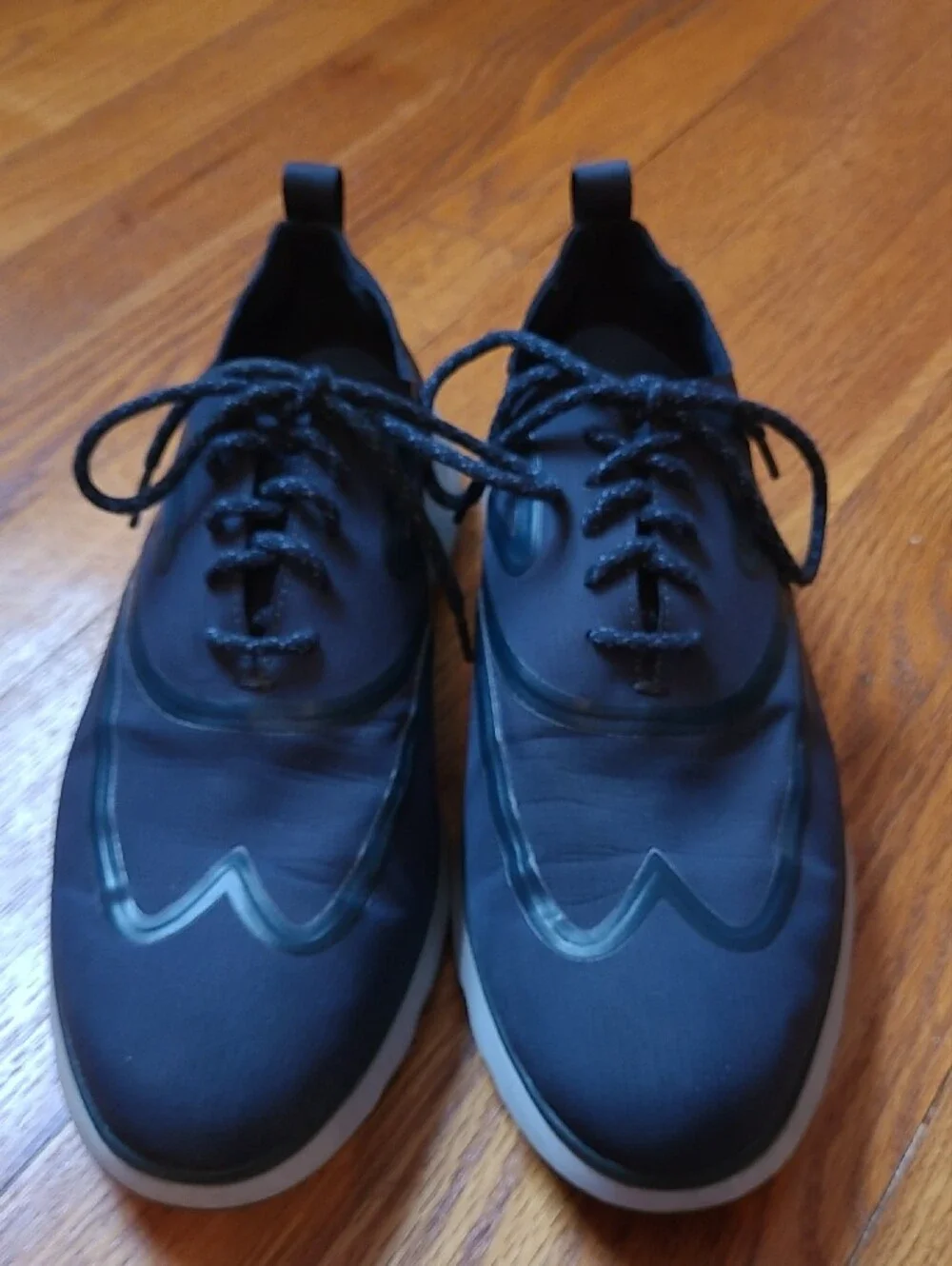 Cole Haan Men's Black Low-Profile Lace-Up Sneakers